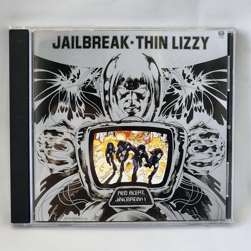 Thin Lizzy Jailbreak CD Album 1976 Vertigo Records Vintage‎ Classic Rock Music
